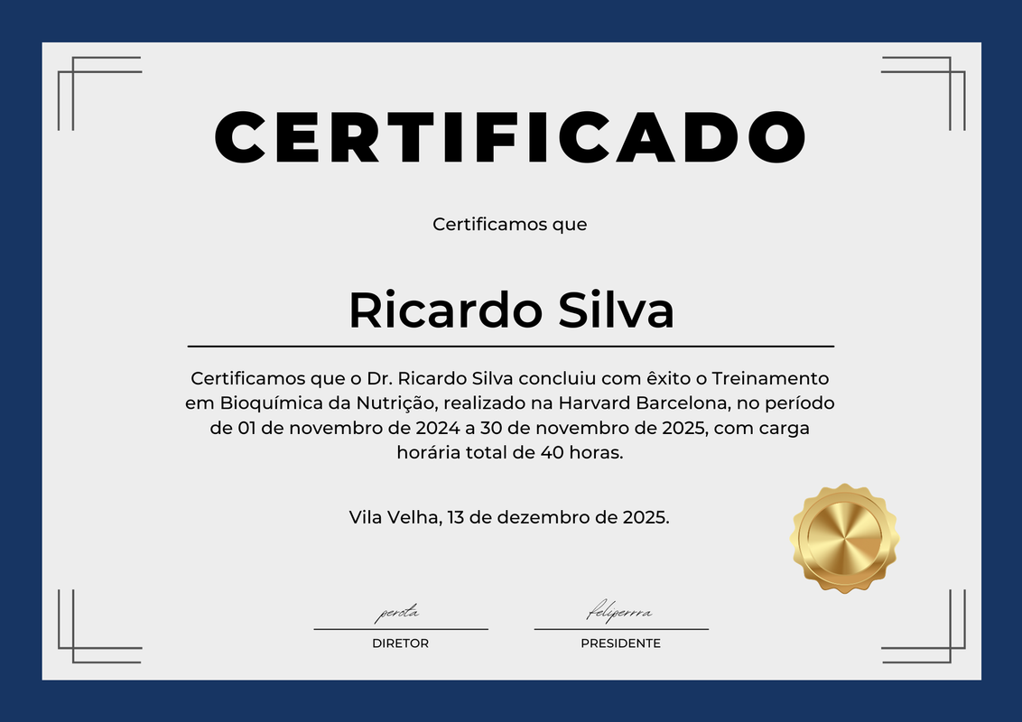 Certificado Dr. Ricardo 2